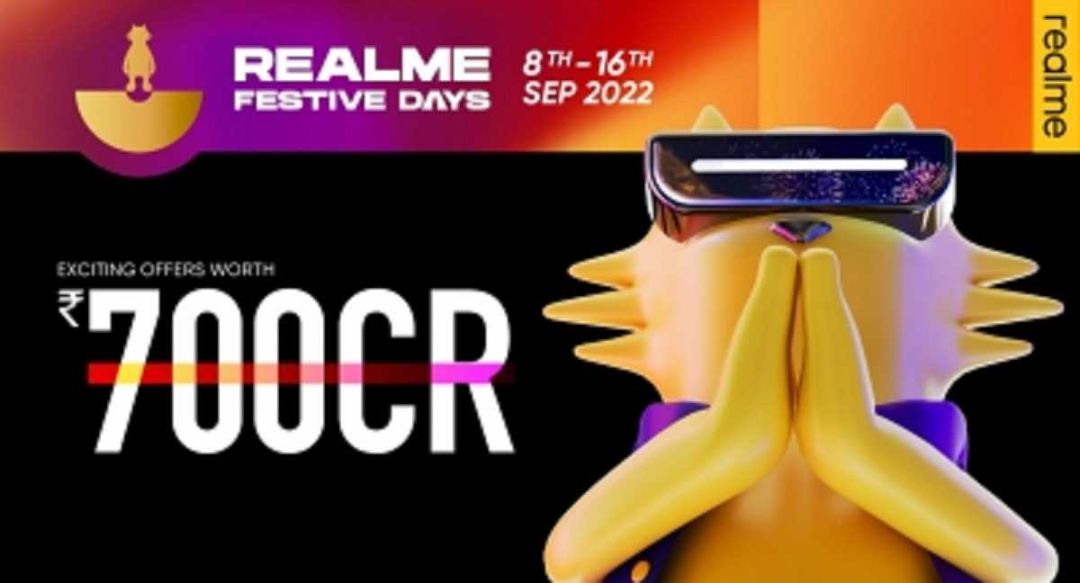 रियलमी इस त्योहारी सीजन में भारत में 700 करोड़ रुपये के आकर्षक ऑफर देगी : माधव शेठ रियलमी इस त्योहारी सीजन में भारत में 700 करोड़ रुपये के आकर्षक ऑफर देगी : माधव शेठ