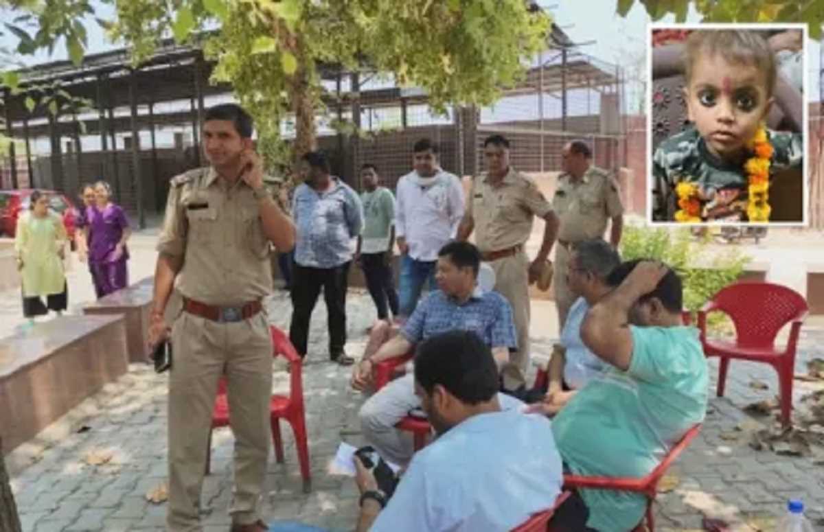 कोटा में मासूम की हत्या, शव को मुक्तिधाम से निकालकर कराया गया पोस्टमार्टम