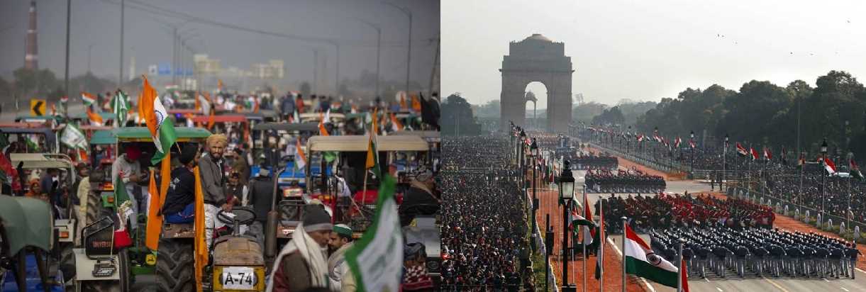 देश मना रहा है बदला-बदला सा 72वां गणतंत्र दिवस, एक तरफ हैं देश के रक्षक तो दूसरी ओर देश के पालनहार देश मना रहा है बदला-बदला सा 72वां गणतंत्र दिवस, एक तरफ हैं देश के रक्षक तो दूसरी ओर देश के पालनहार