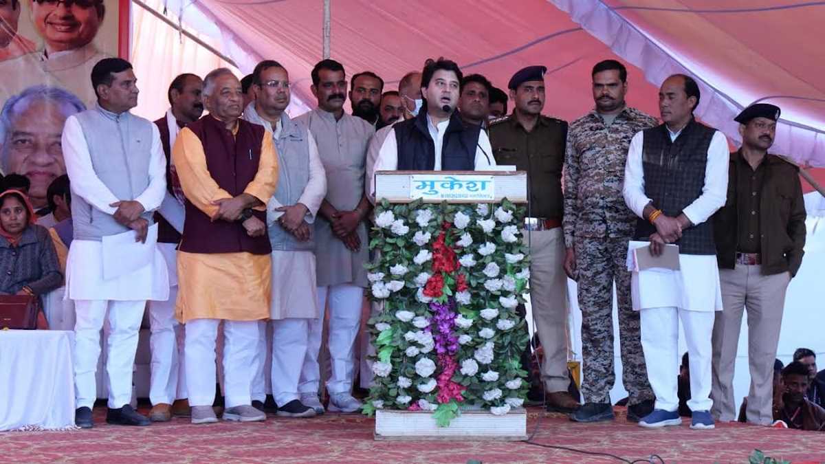 करहिया में बोले सिंधिया किसान सशक्त होंगे तभी देश सशक्त होगा