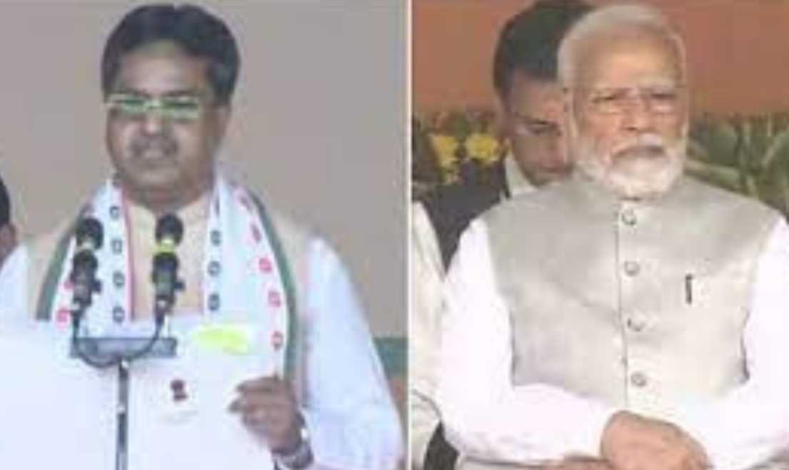 पीएम मोदी ने त्रिपुरा के सीएम माणिक साहा को बधाई दी पीएम मोदी ने त्रिपुरा के सीएम माणिक साहा को बधाई दी