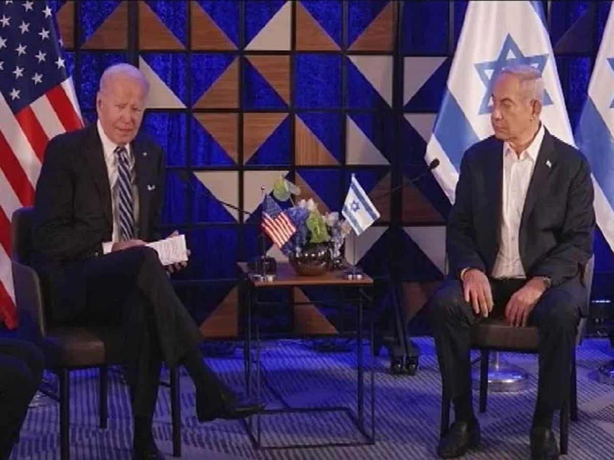 बाइडेन ने नेतन्याहू को दी क्लीन चिट, बोले- गाजा में 500 लोगों की मौत के पीछे इजरायल का हाथ नहीं