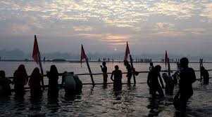 तीर्थराज प्रयाग में शुरू हुआ पौष पूर्णिमा का स्नान