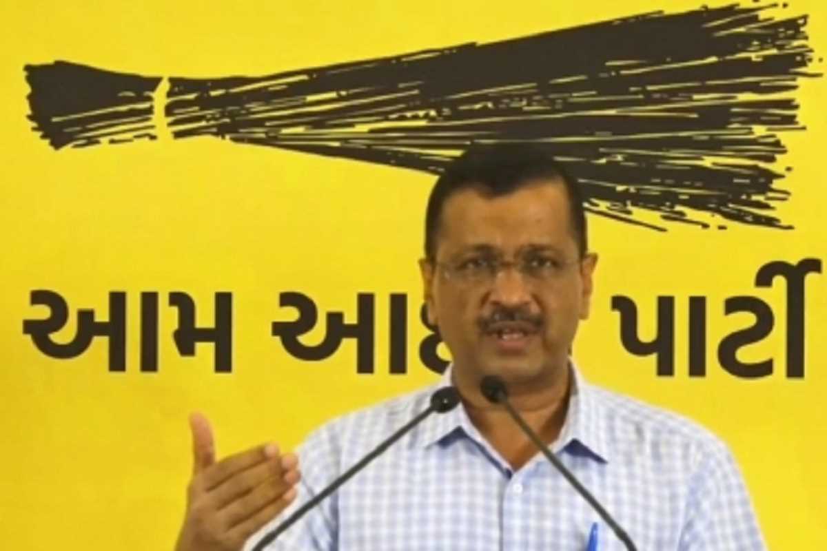 आप की वजह से गुजरात में भाजपा का गढ़ मुश्किल में : केजरीवाल