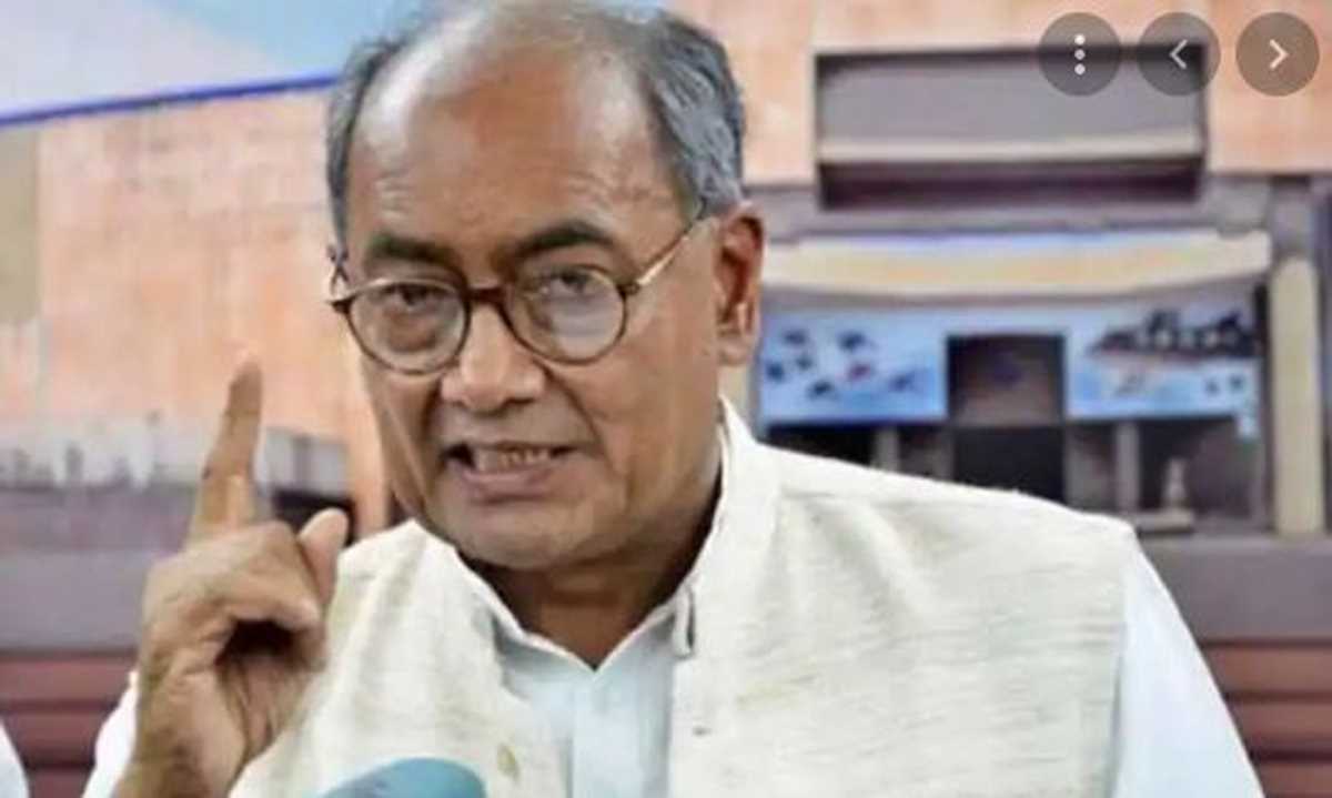 आदिवासियों की जमीन के पट्टे को लेकर पूर्व सीएम दिग्विजय का पत्र वार