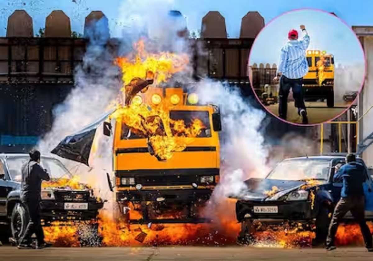 रोहित शेट्टी ने फिल्म सिंघम 3 की शूटिंग की झलक शेयर की