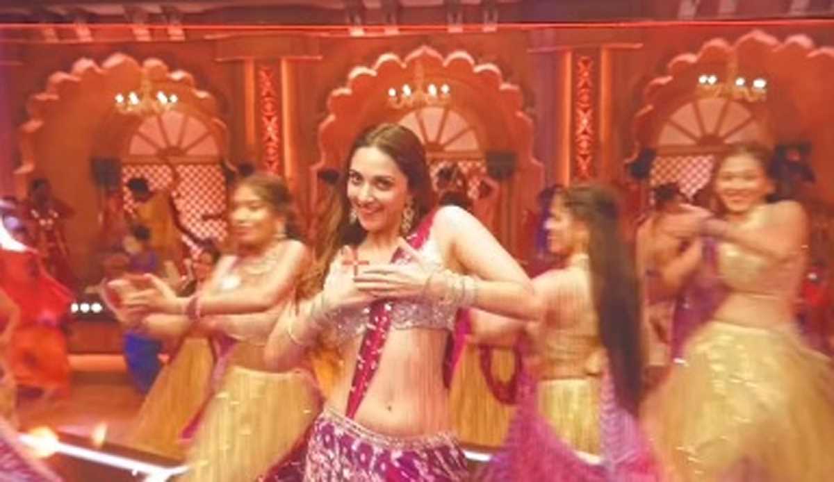 कियारा ने रात बाकी गाने के सीक्वेंस वीडियो को किया शेयर