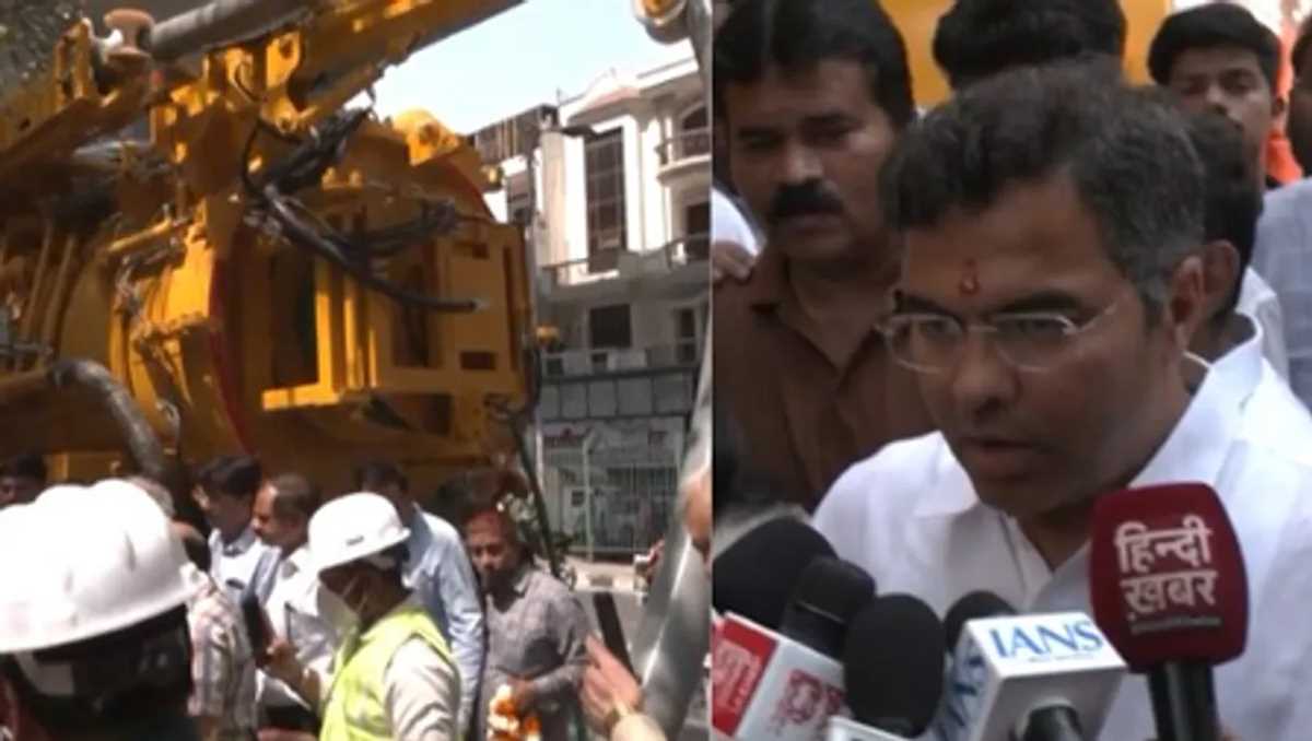 दिल्ली : सीवर की होगी रोबोटिक सफाई, मुंबई से मंगवाई गई अत्याधुनिक मशीन