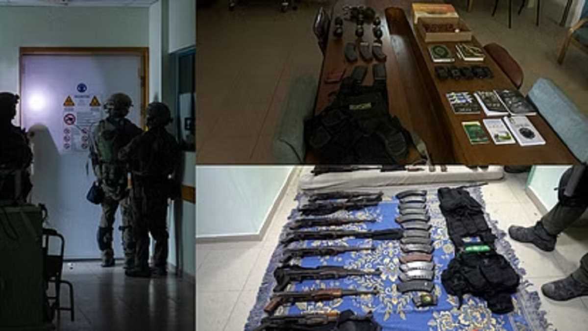 इज़राइल अल-शिफा अस्पताल से बरामद और हथि‍यारों को करेगा सार्वजनिक : अधिकारी