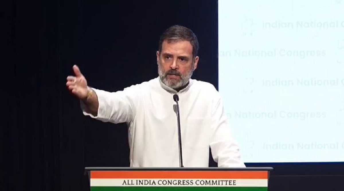 भाजपा-आरएसएस ही नहीं हमारी लड़ाई इंडियन स्टेट से भी : राहुल गांधी