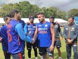 उमरान मालिक को भारत के लिए खेलना अपने आप में बड़ी बात : हार्दिक पांड्या उमरान मालिक को भारत के लिए खेलना अपने आप में बड़ी बात : हार्दिक पांड्या