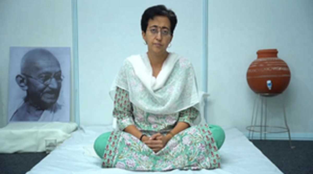 जल संकट पर आतिशी का अनशन जारी, कहा- 46 करोड़ लीटर पानी पर रोक