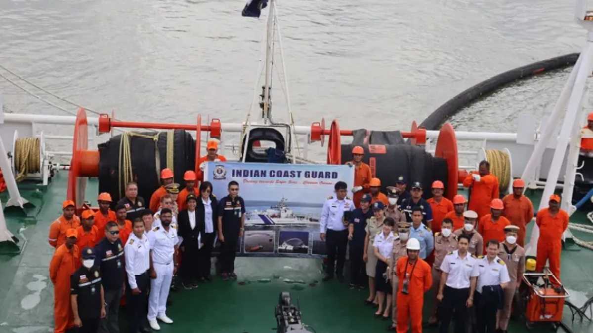 समुद्र प्रहरी का बैंकॉक में ‘पॉल्यूशन रिस्पॉन्स टेबल-टॉप’ अभ्यास