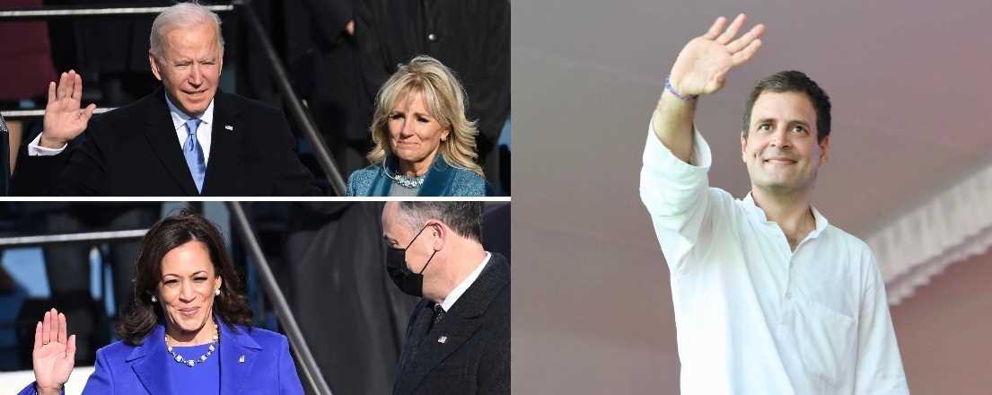 राहुल गांधी ने दी जो बाइडेन और कमला हैरिस को बधाई, कहा-लोकतंत्र के नए अध्याय पर शुभकामनाएं