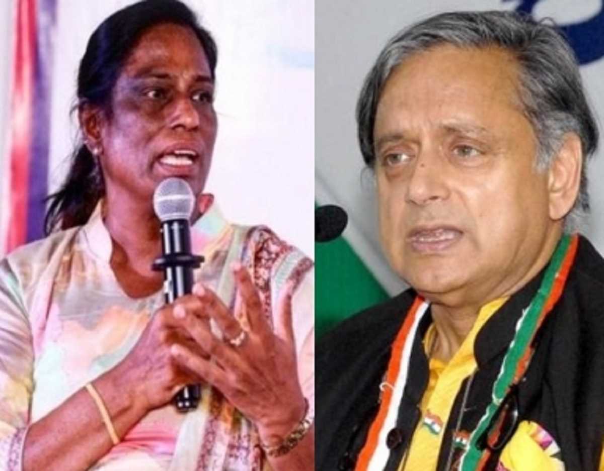 पहलवानों के विरोध-प्रदर्शन पर थरूर-पी.टी. उषा आमने-सामने