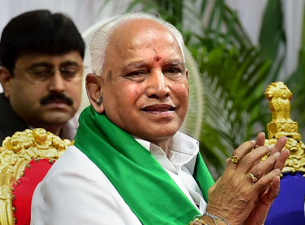 झूठे आरोप लगाने की बजाय असंतुष्ट विधायक पार्टी हाईकमान से बात करें: येदियुरप्पा झूठे आरोप लगाने की बजाय असंतुष्ट विधायक पार्टी हाईकमान से बात करें: येदियुरप्पा