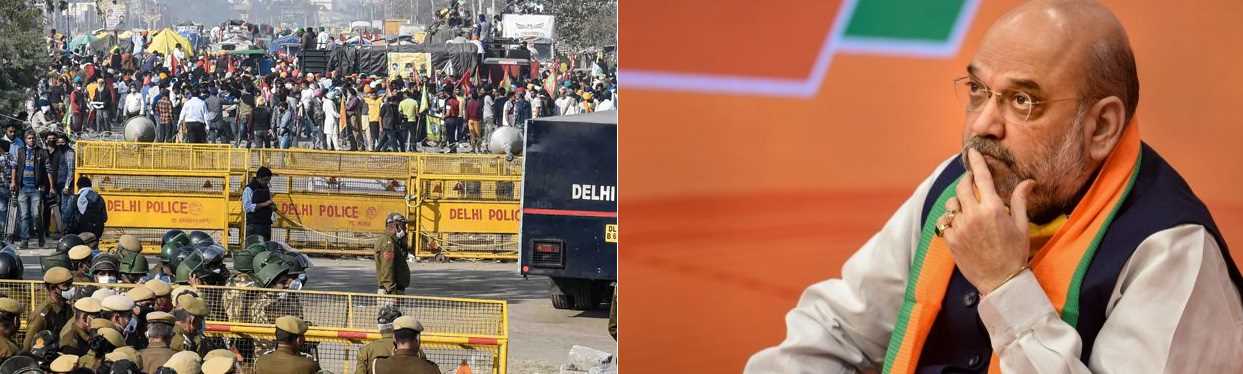 किसानों की धमकी के बाद अमित शाह ने संभाली कमान, बैठकों का दौर है जारी