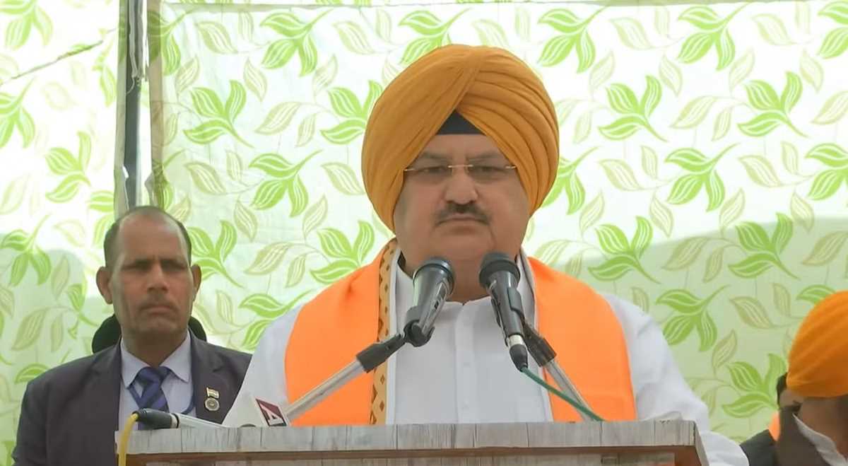 राजस्थान में कांग्रेस की सरकार ने किसानों के साथ किया छल : नड्डा