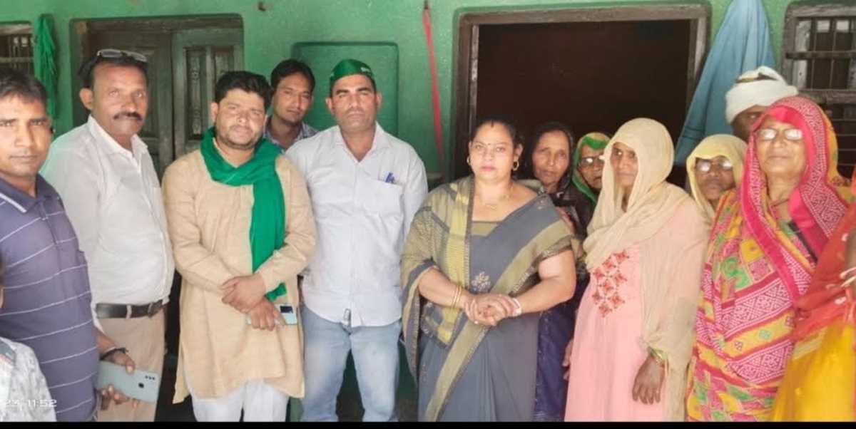 पदयात्रा में शामिल होंगे दर्जनों गांव के किसान