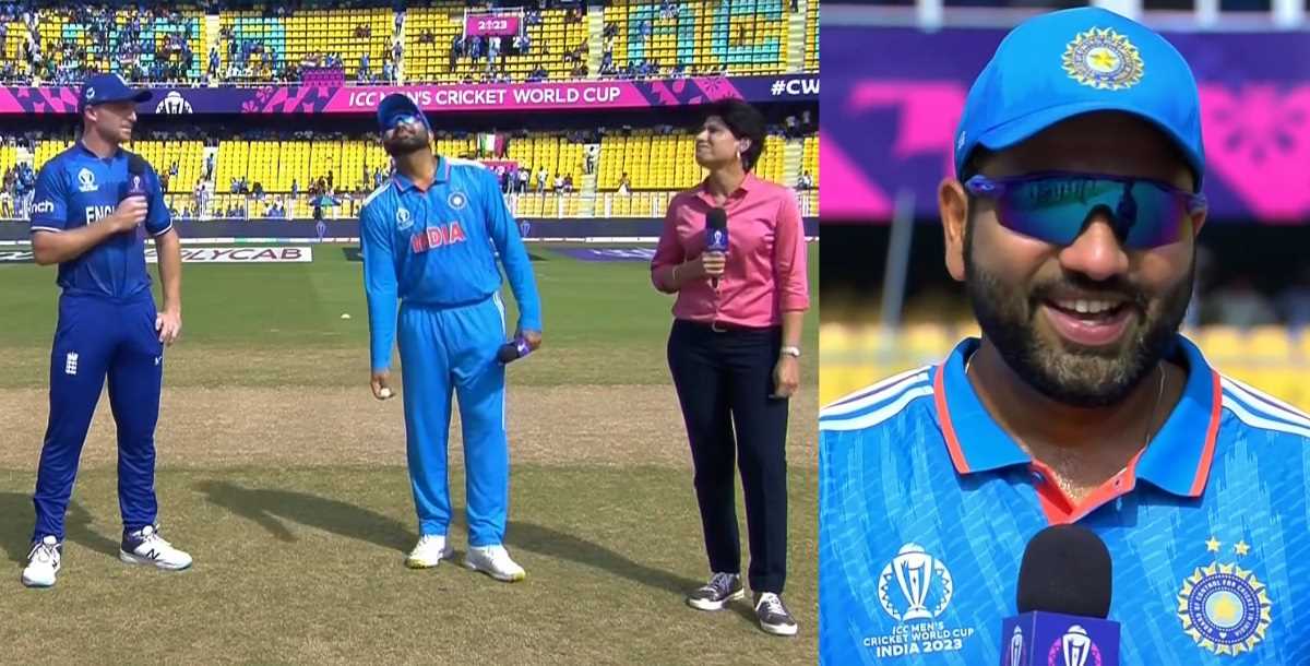 भारत ने टॉस जीत कर पहले बल्लेबाज़ी करने का फ़ैसला किया