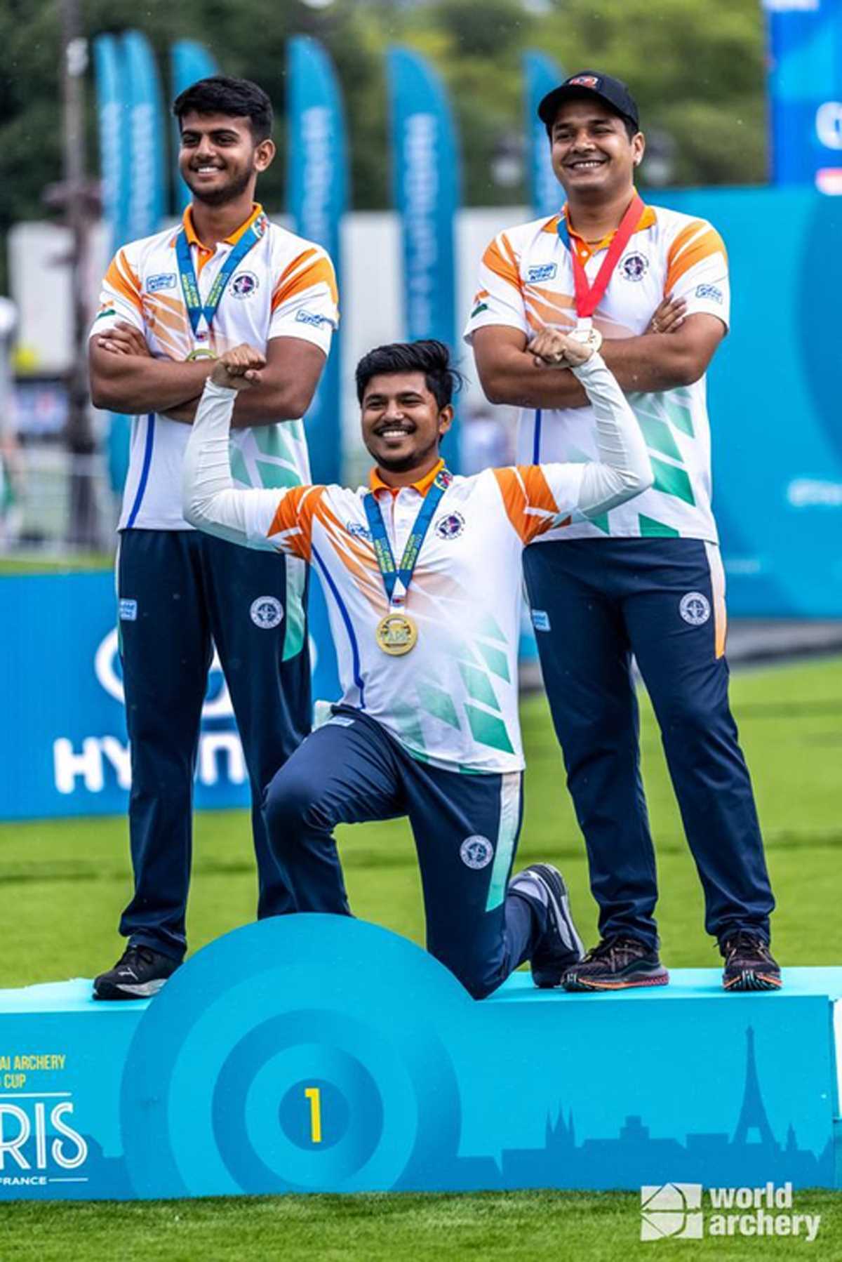 भारत का ग्रैंड डबल, पुरुष और महिला टीमों ने जीते कंपाउंड स्वर्ण पदक