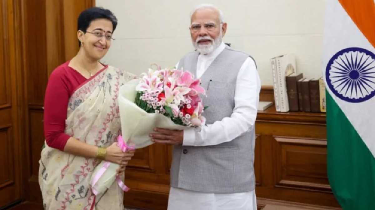 दिल्ली की सीएम आतिशी ने पीएम मोदी से की मुलाकात दिल्ली की सीएम आतिशी ने पीएम मोदी से की मुलाकात