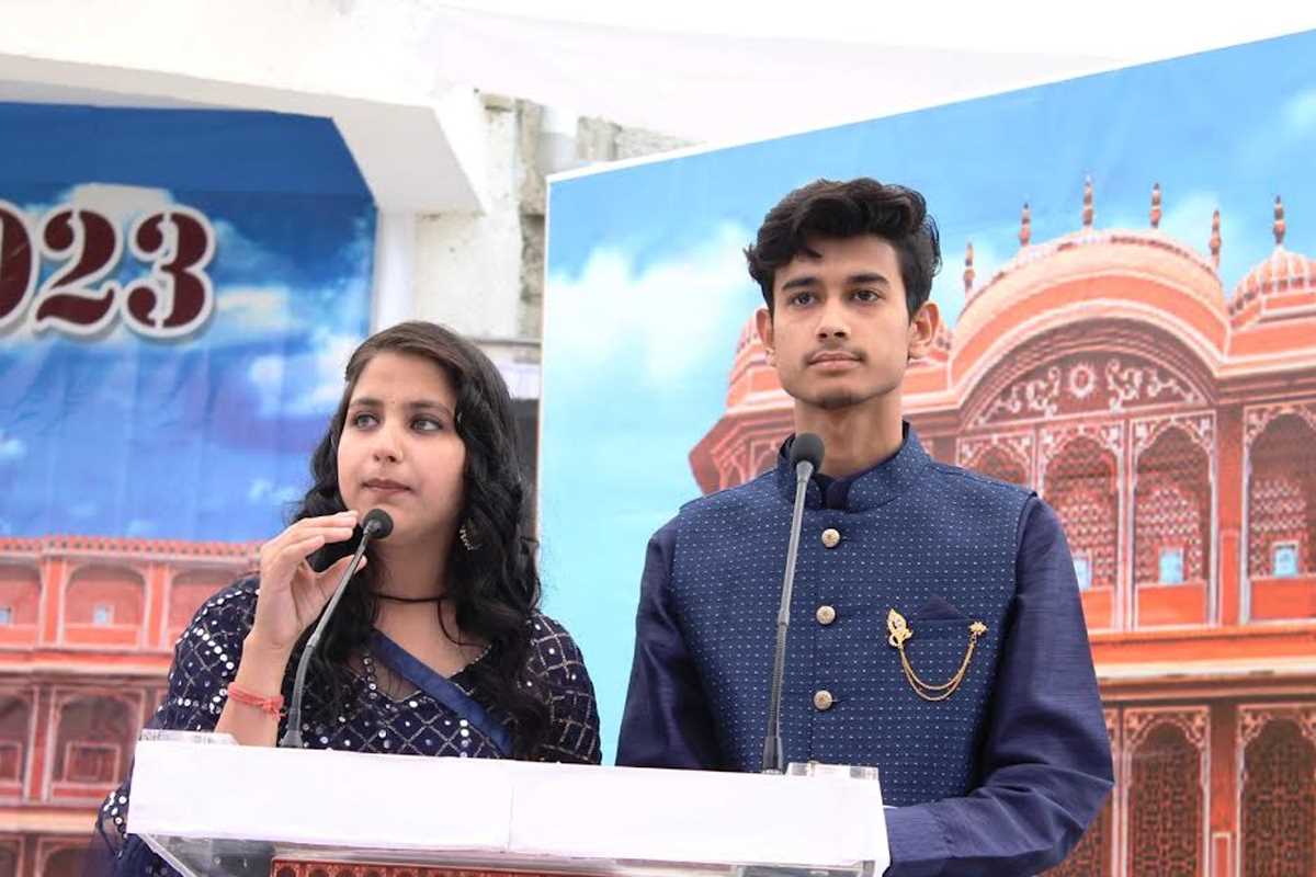 शिक्षा के साथ विद्यार्थियों में छिपी कला को निखारने के लिए आयोजित हुआ उत्सव