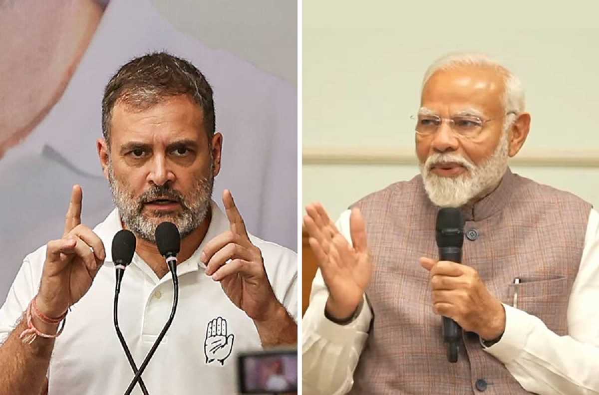 पीएम मोदी झील में मगरमच्छ से लड़े थे - अमरावती में बोले राहुल गांधी