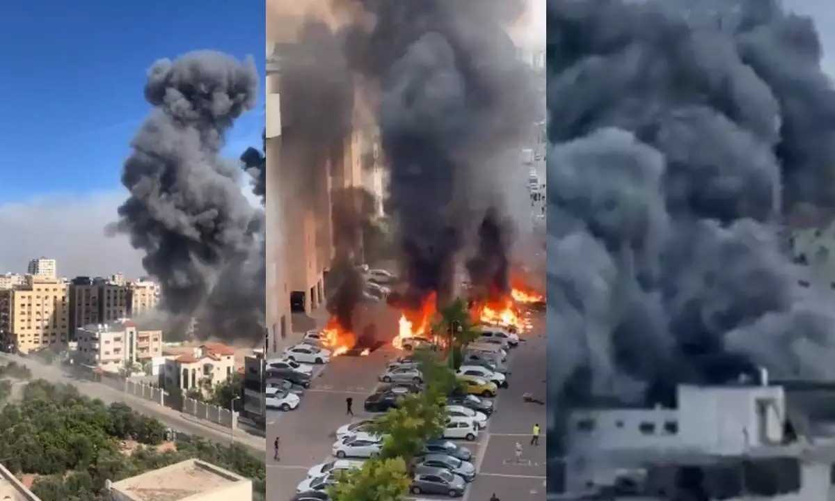 अब हिजबुल्लाह ने उत्तरी इजराइल पर मोर्टार दागे