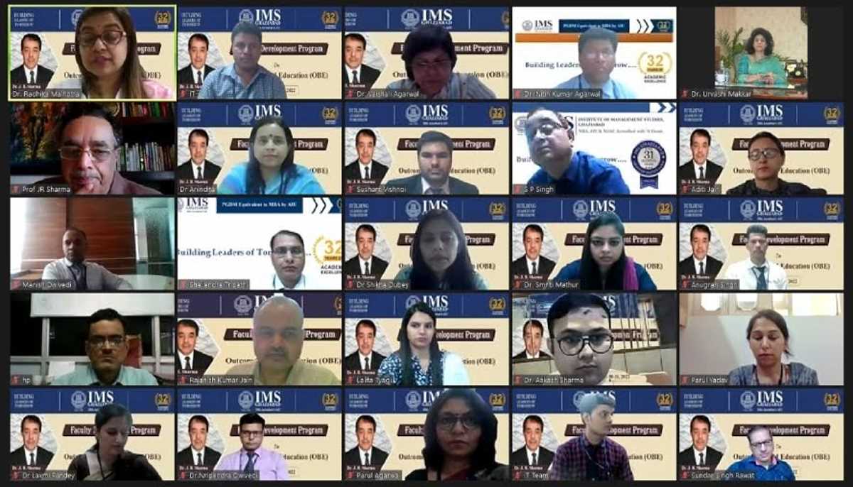 आईएमएस में ओ बीई प्लानिंग एंड एक्सिक्यूटिव ऑफ असेसमेंट एंड एवयुलशन आयोजित