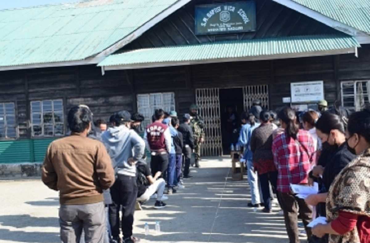 नागालैंड चुनाव : अभी तक लगभग 13 प्रतिशत मतदान