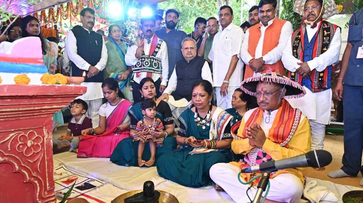 छत्तीसगढ़ के मुख्यमंत्री विष्णु देव साय ने दी हरेली पर्व की शुभकामनाएं, प्रदेश मेें खुशहाली की कामना की