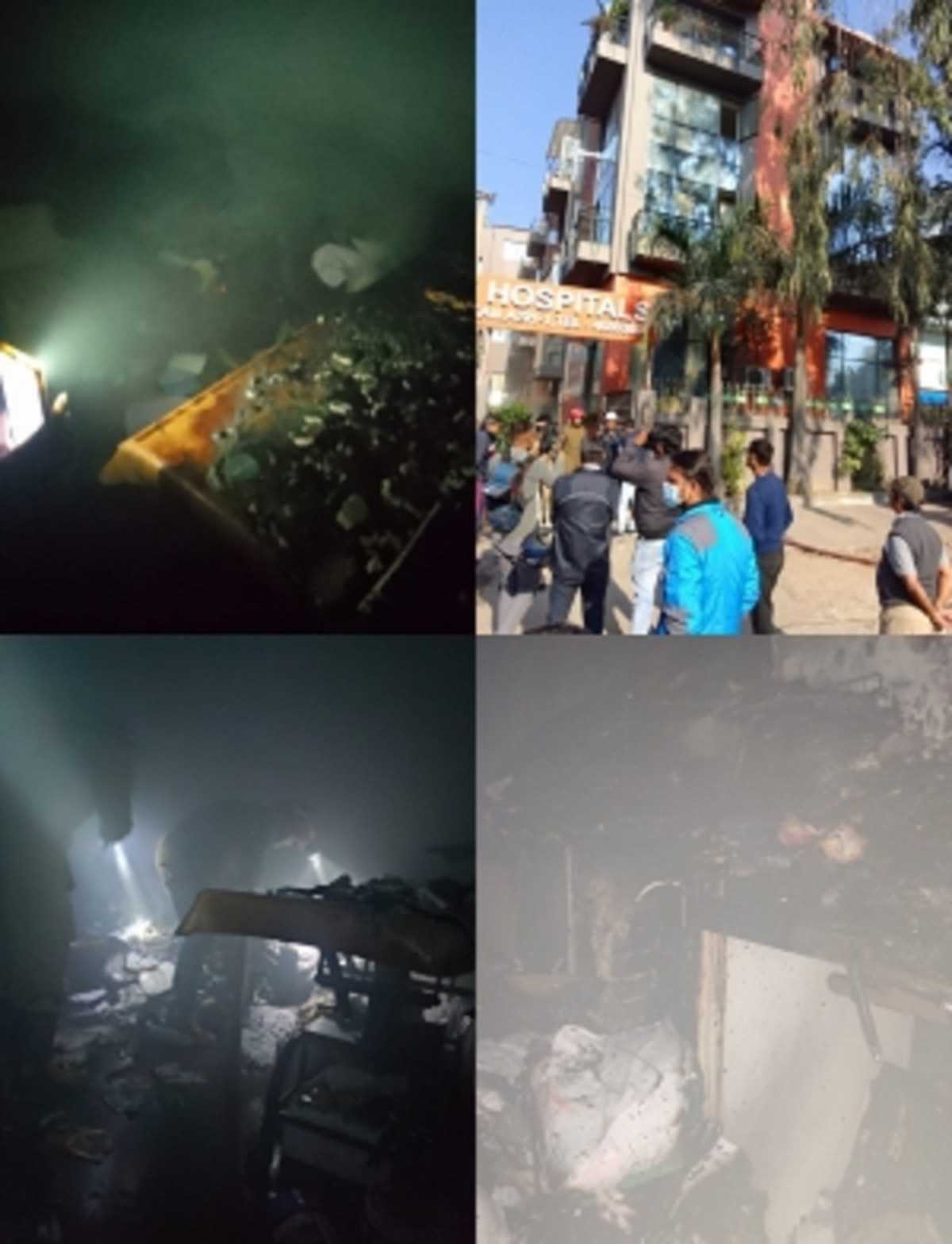 दिल्ली के अस्पताल के बेसमेंट में लगी आग, कोई हताहत नहीं