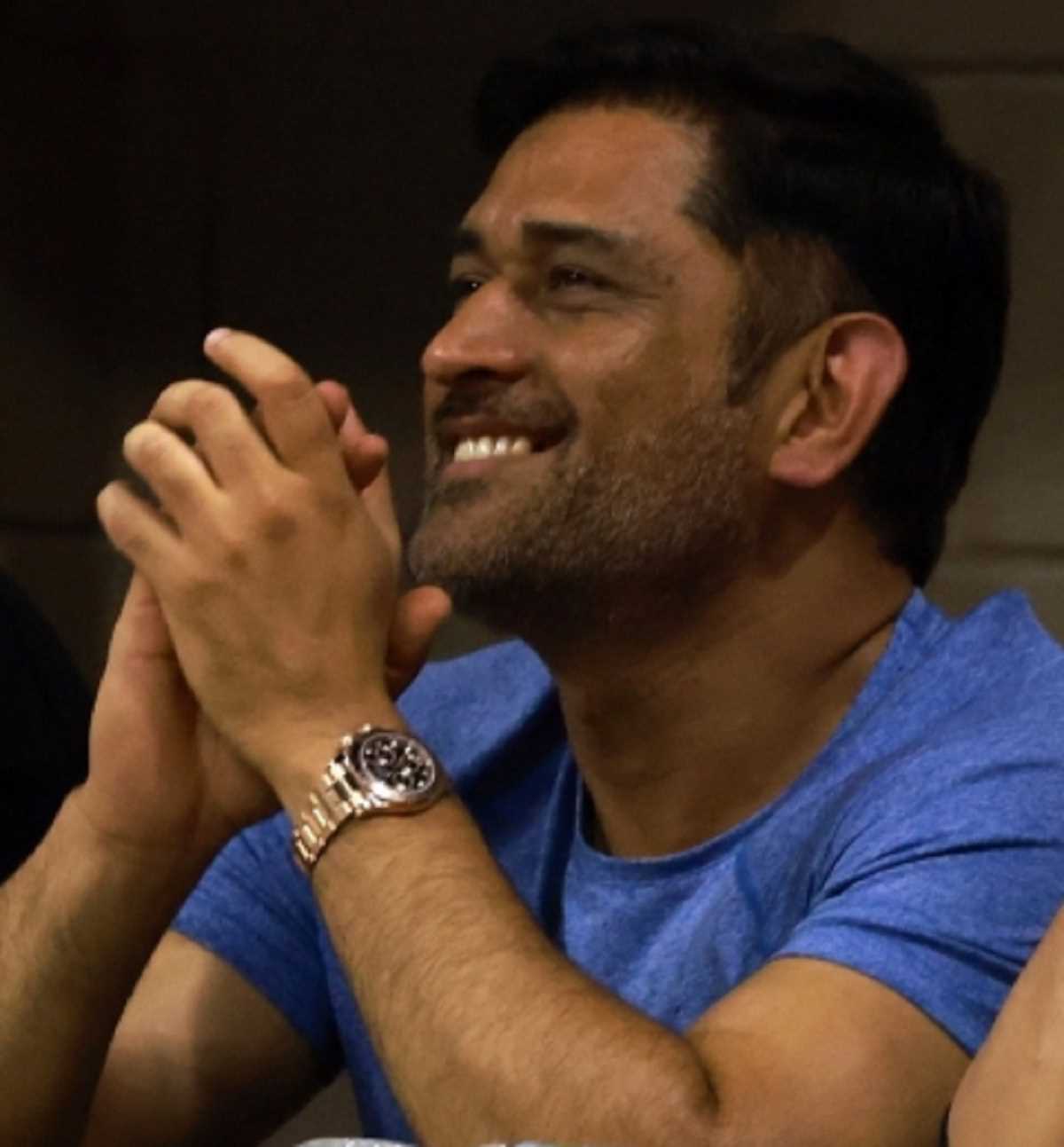 यूएस ओपन में नजर आए धोनी, आयोजकों ने उनकी तस्वीरों को किया ट्वीट