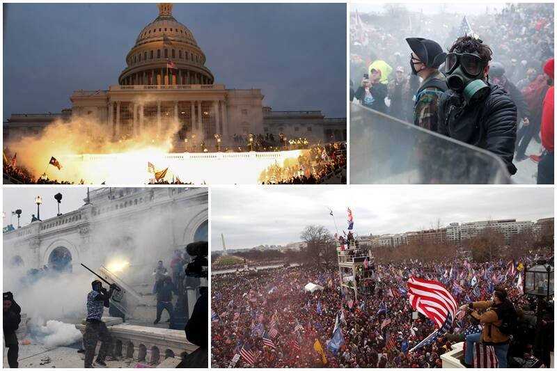 कैपिटल भवन हिंसा के बाद वाशिंगटन डी.सी. में लगा कर्फ्यू कैपिटल भवन हिंसा के बाद वाशिंगटन डी.सी. में लगा कर्फ्यू