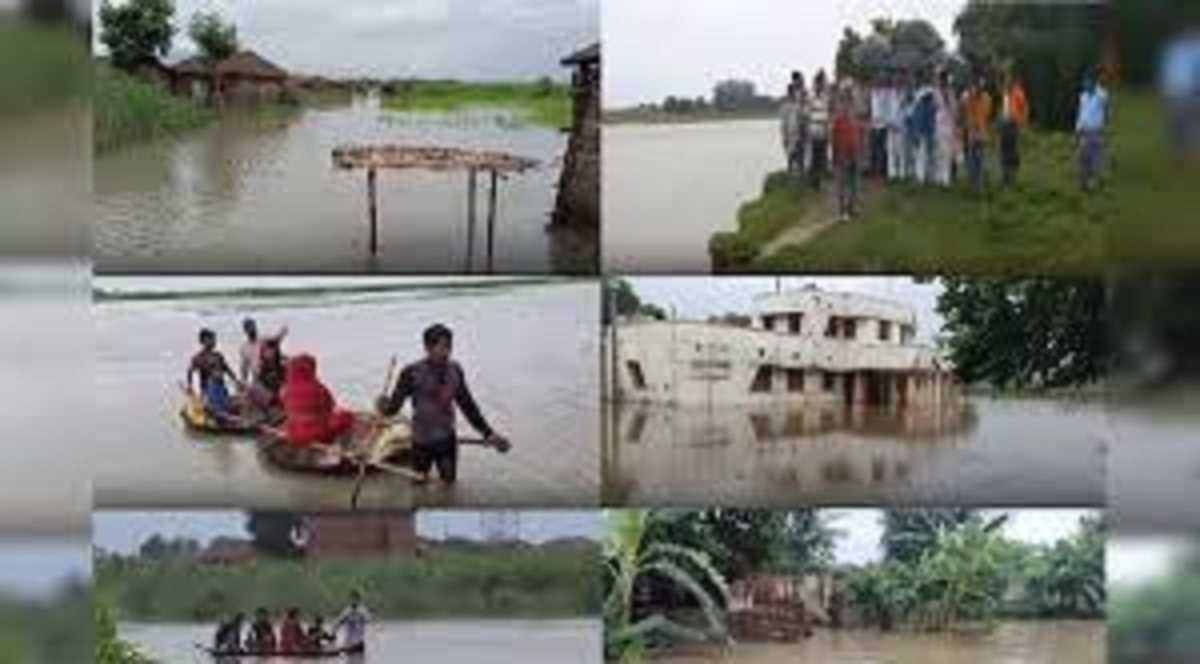 बिहार के पश्चिमी चंपारण और गोपालगंज में बाढ़ का खतरा, हाई अलर्ट पर जिला प्रशासन