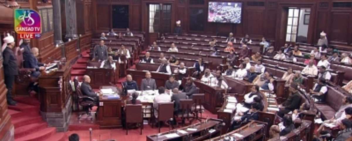 चीनी अतिक्रमण पर चर्चा की मांग को लेकर राज्यसभा में विपक्ष, सत्ता पक्ष में तीखी नोकझोंक