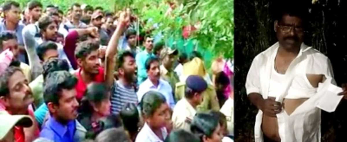 कर्नाटक में गुस्साएं ग्रामीणों ने फाड़े भाजपा विधायक के कपड़े, दस गिरफ्तार