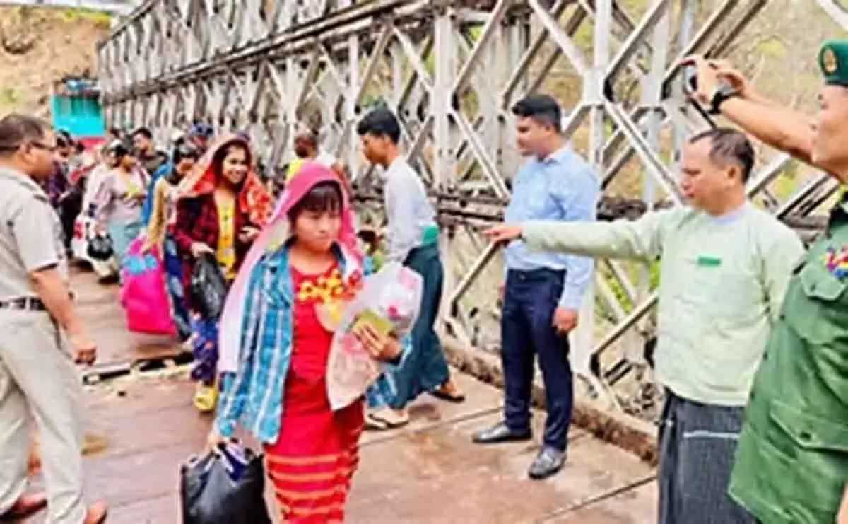 अब मणिपुर में नगा संगठनों ने की म्यांमार के अवैध प्रवासियों को वापस भेजने की मांग