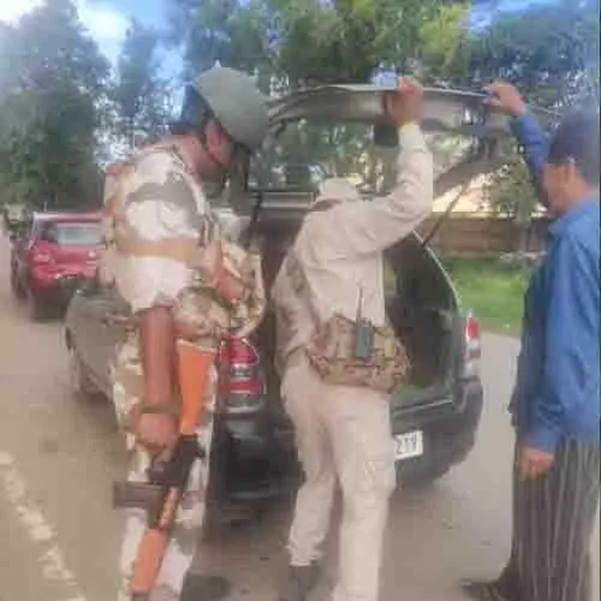 मणिपुर में पुलिस चौकियों से हथियार लूट की जांच शुरू की