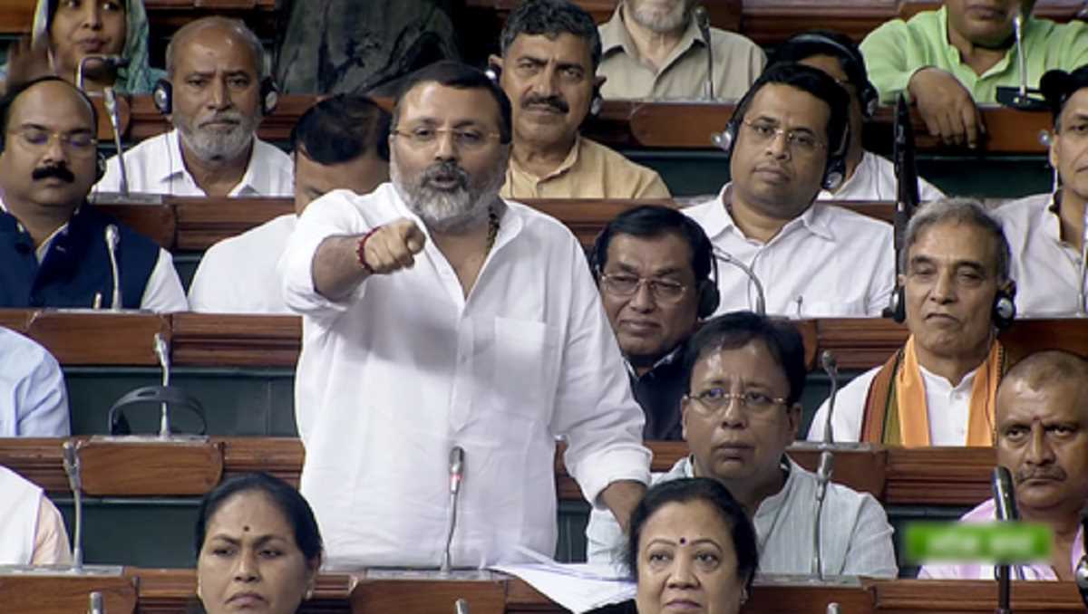 दानिश अली प्रकरण : भाजपा सांसद निशिकांत दुबे ने जांच के लिए स्पीकर ओम बिरला का जताया आभार