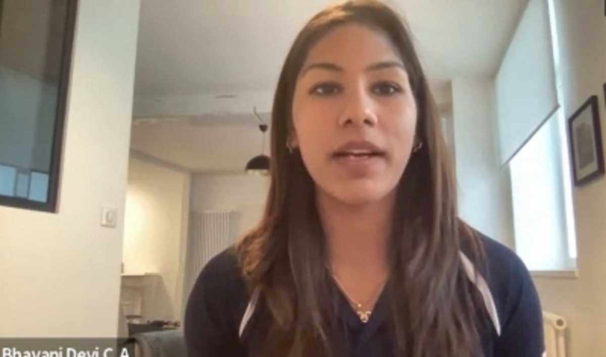 नेशनल गेम्स में तीसरी बार गोल्ड मेडल के लिए प्रयास करेंगी फेंसर भवानी देवी