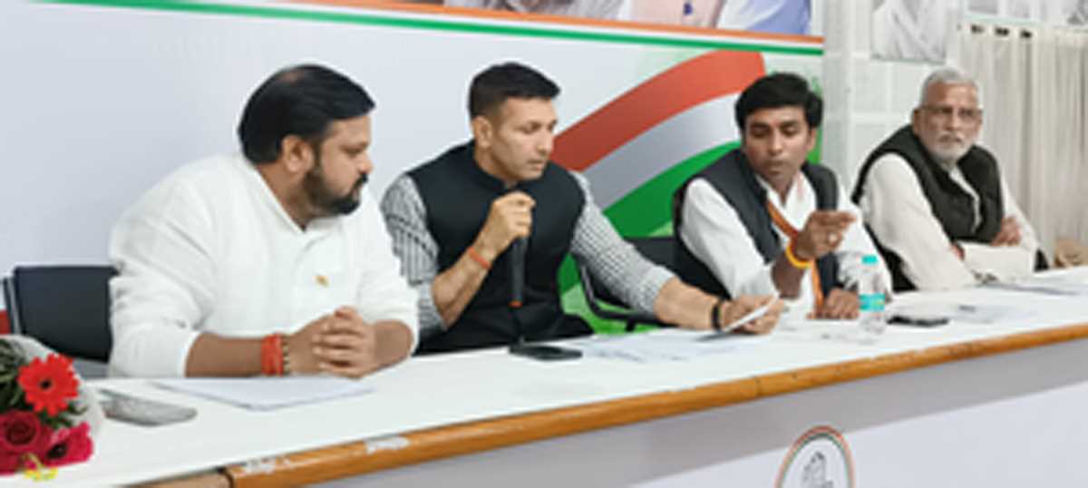 मप्र में भाजपा के वादों को अमल में लाने के लिए युकां लड़ेगी लड़ाई : पटवारी