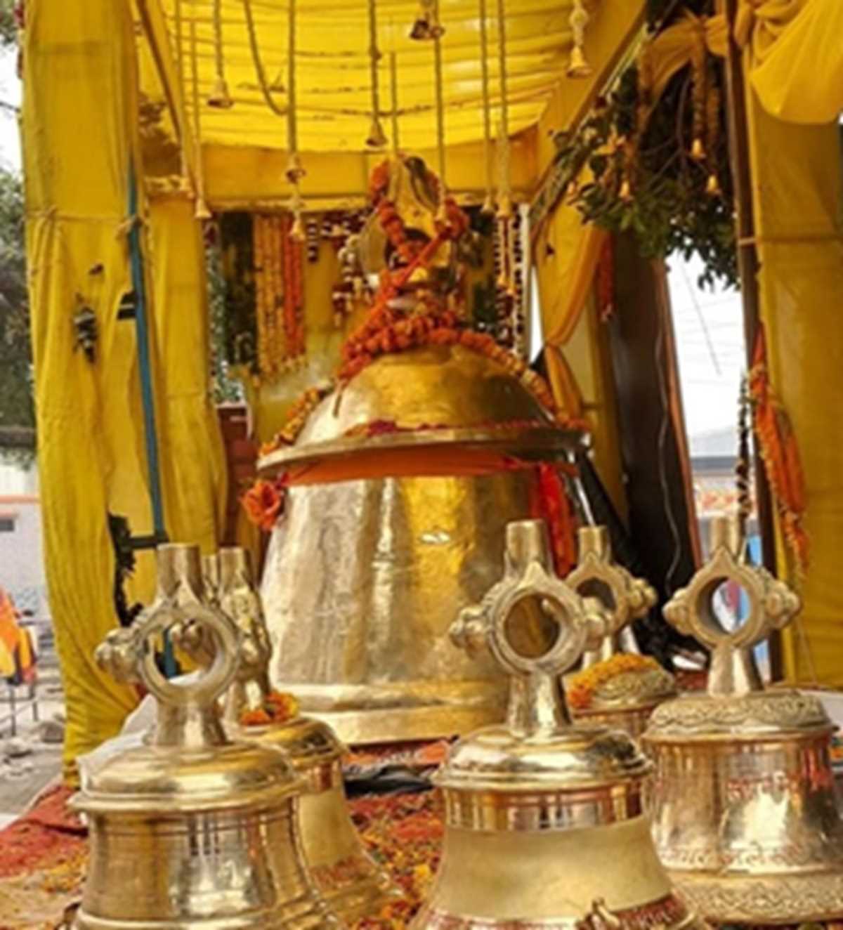 राम मंदिर के लिए सौंपा गया 2,400 किलो का घंटा, दस किमी तक जाएगी आवाज