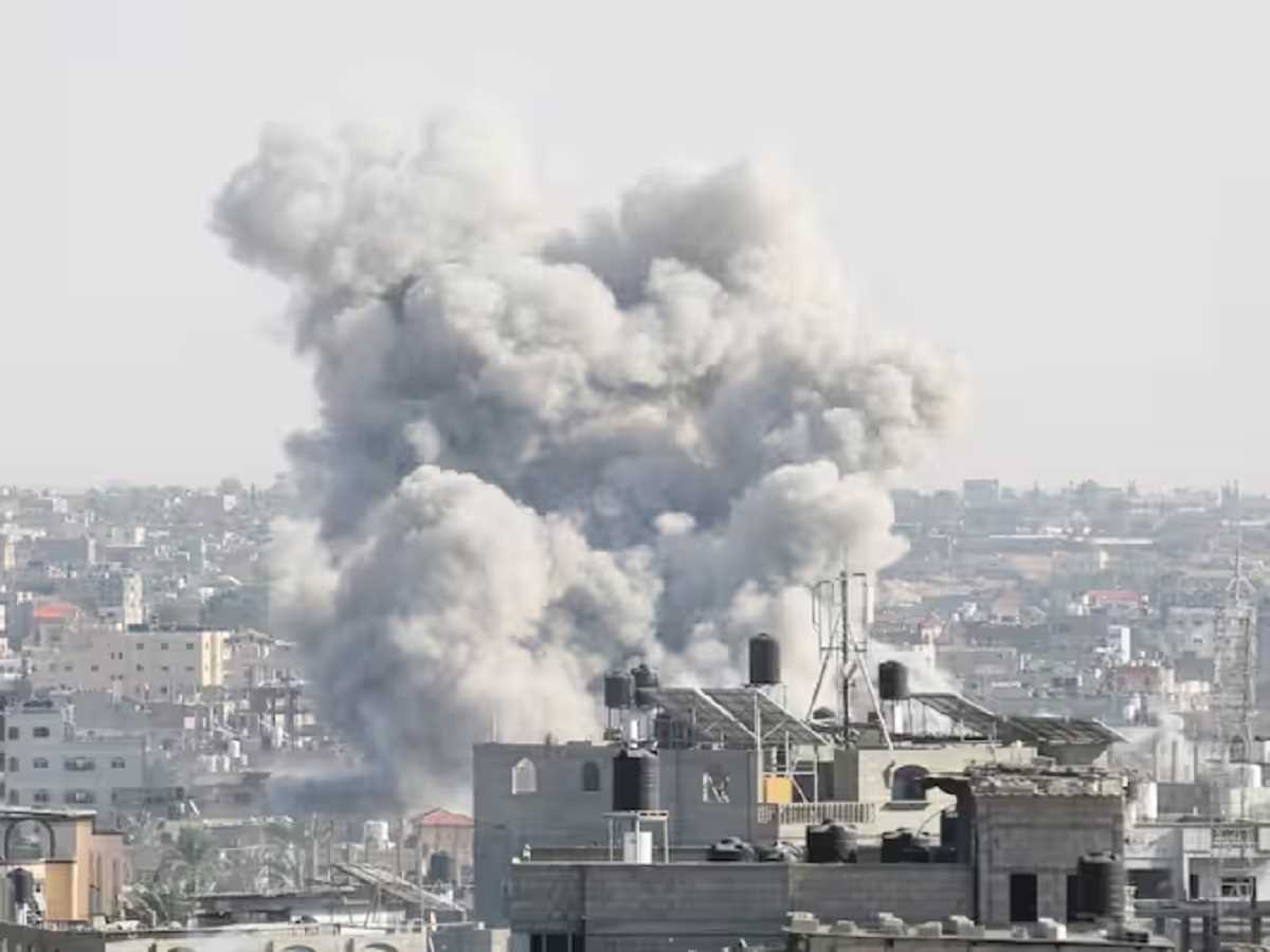 IDF ने गाजा में हमास के 450 ठिकानों पर किया हमला