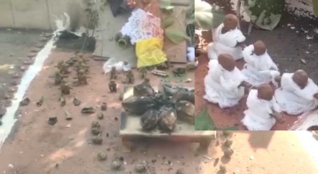 MP News: बीच चौराहे पर हुई तंत्र क्रिया, क्षेत्र में दहशत, एसपी ने की यह अपील