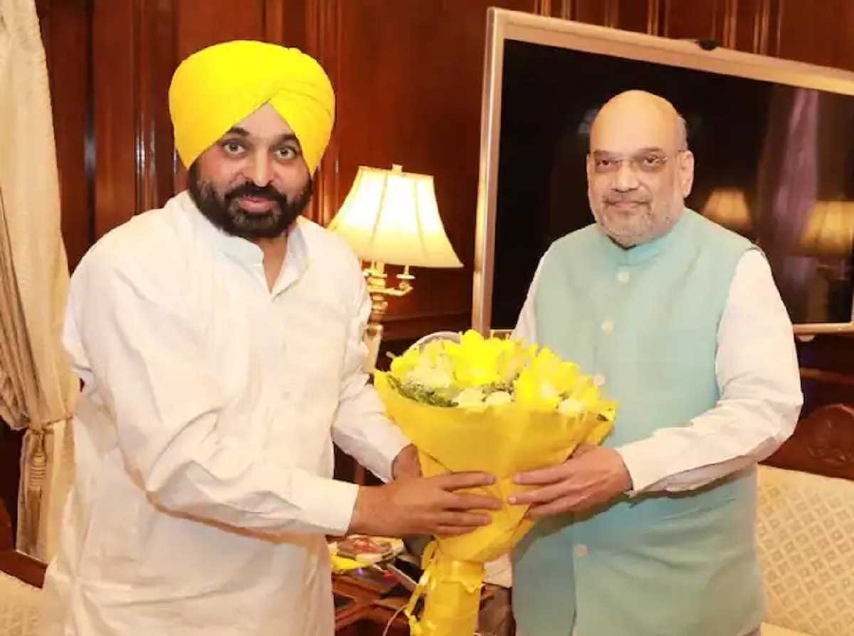 गृह मंत्री अमित शाह से CM मान की मुलाकात, इन अहम मुद्दों पर हुई चर्चा