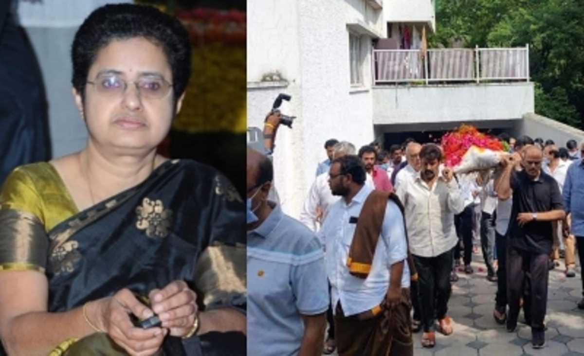 एनटीआर की बेटी उमा माहेश्वरी का हुआ हैदराबाद में अंतिम संस्कार