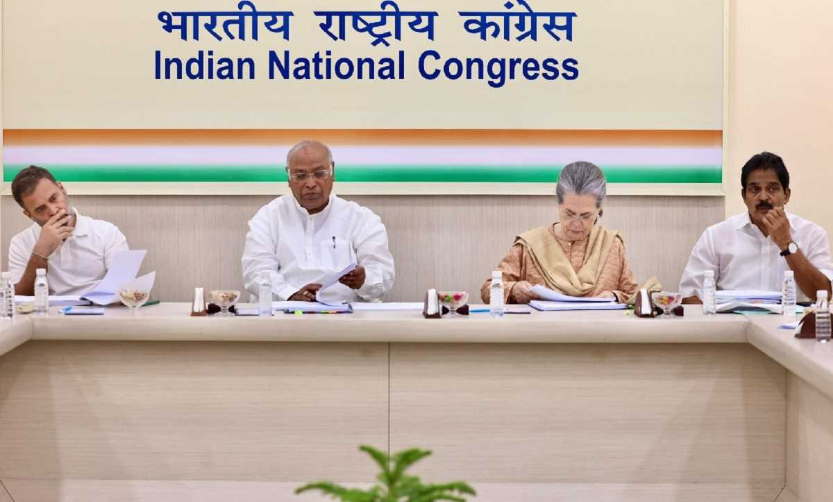 कांग्रेस की केन्द्रीय चुनाव समिति की राजस्थान पर महत्वपूर्ण बैठक