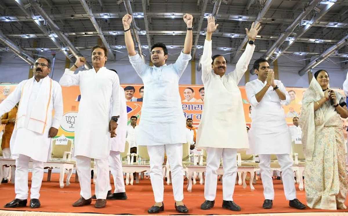 केंद्र सरकार के 9 साल में सेवा, सुशासन और गरीब कल्याण के कार्य पूर्ण हुए : तेजस्वी सूर्या